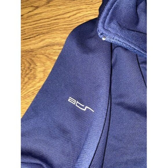 NWT Reebok Above The Rim Mens Navy Full Zip Track Jacket 2XL - Picture 3 of 4